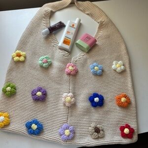 𐙚 Flower Tote Shoulder Bag